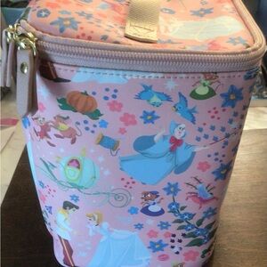 Petunia Pickle Bottom Pink Floral Cinderella Print Kids Bag
